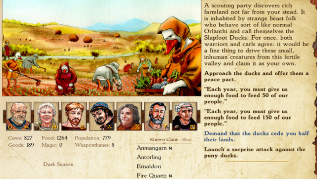 King of Dragon Pass Free Download gameplay