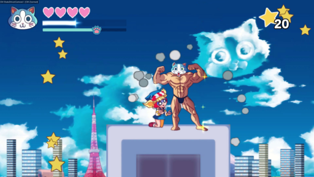 KinnikuNeko: SUPER MUSCLE CAT Free Download gameplay