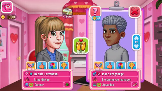 Kitty Powers' Matchmaker Makeover Free Download gameplay