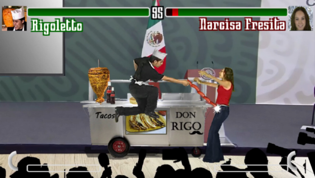 Kombate Mexicano Elexiones Gameplay Screenshot