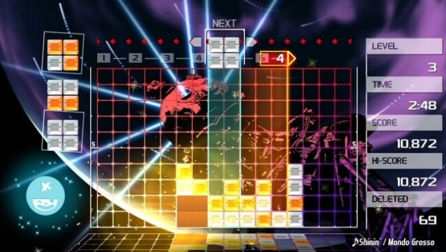 LUMINES REMASTERED Free Download