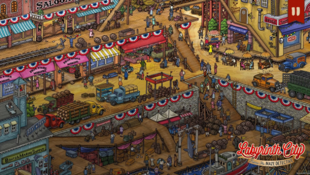 Labyrinth City: Pierre the Maze Detective Free Download gameplay