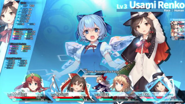 Labyrinth of Touhou Tri -The Dreaming Girls & The Mysterious Orbs- Free Download gameplay