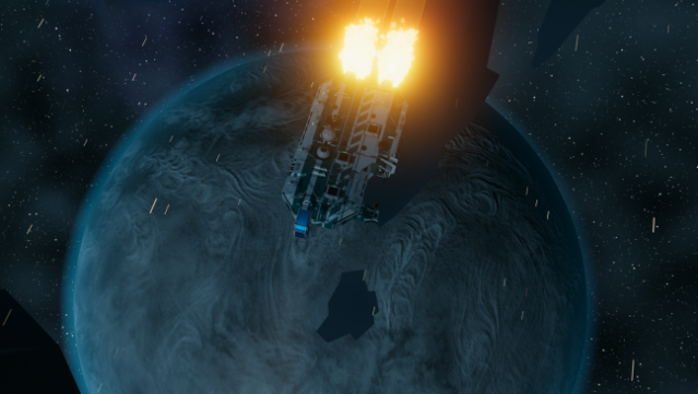Landinar: Into The Void Gameplay Screenshot
