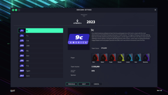 League Manager 2023 Free Download gameplay