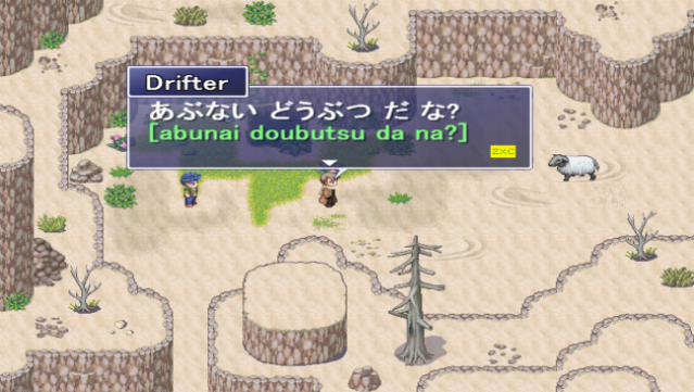 Learn Japanese RPG: Hiragana Forbidden Speech Free Download gameplay