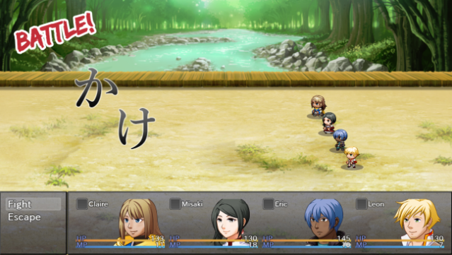 Learn Japanese To Survive! Hiragana Battle Free Download gameplay