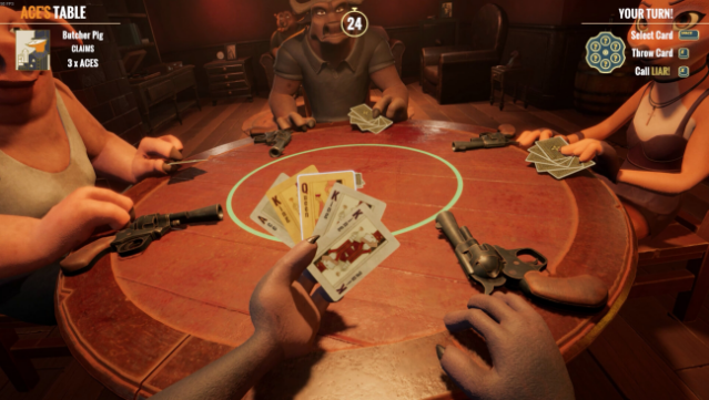 Liar's Bar Free Download gameplay