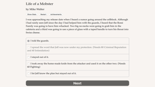 Life Of A Mobster Free Download gameplay
