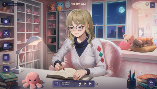 Lo-Fi Girl: AI Assistant Free Download gameplay