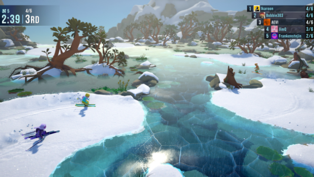 Lonely Mountains: Snow Riders Free Download gameplay