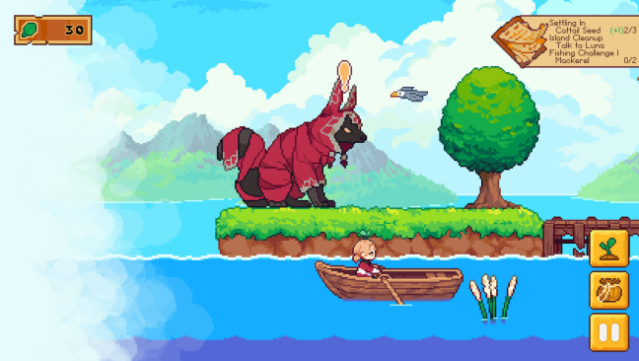 Luna's Fishing Garden Free Download gameplay