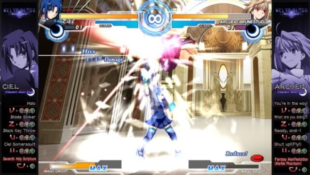 MELTY BLOOD Actress Again Current Code Free Download gameplay