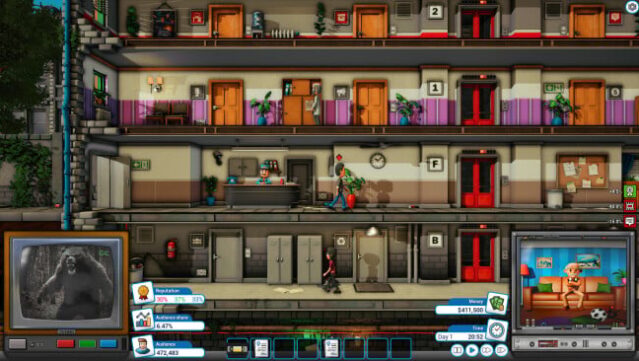 Mad Television Tycoon Free Download gameplay
