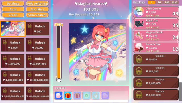 Magical Girl Clicker Free Download