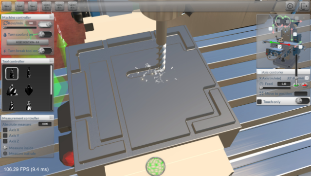 Milling Machine Simulator 3D Free Download gameplay