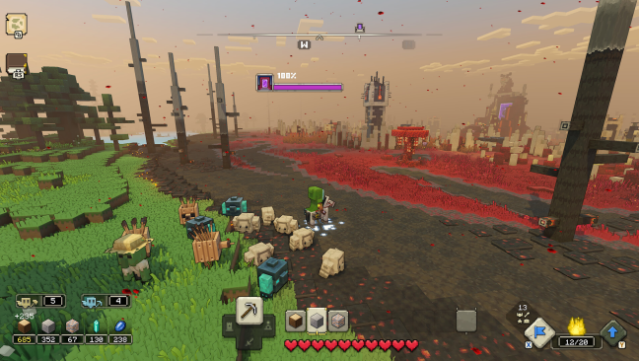 Minecraft Legends Free Download gameplay