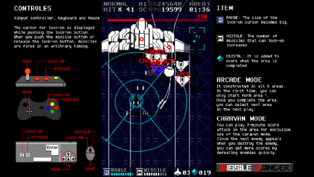 MissileDancer Gameplay Screenshot