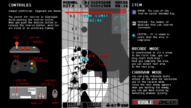MissileDancer PC Screenshot