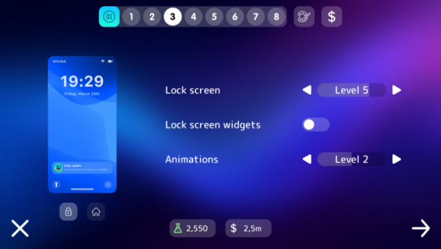 Mobiles Tycoon Gameplay Screenshot