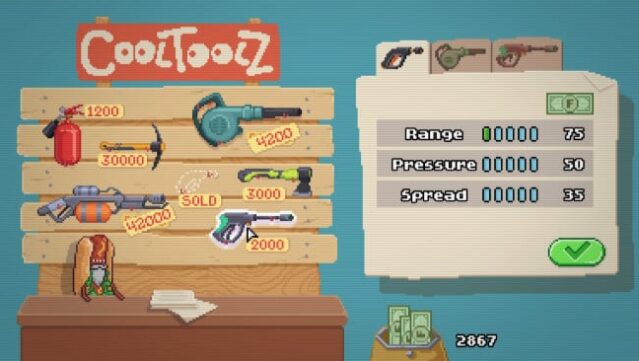 Moldwasher Gameplay Screenshot