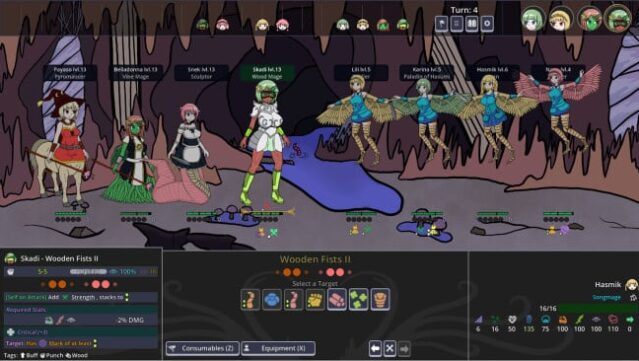 Monstergirl Hunters Gameplay Screenshot