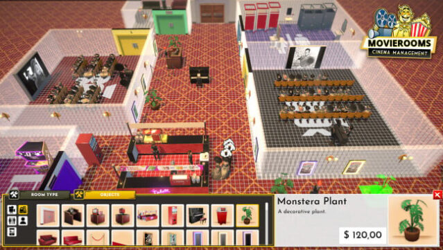 Movierooms - Cinema Management Free Download gameplay