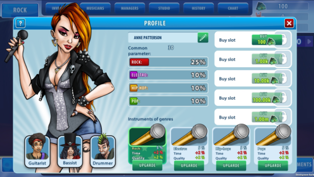 Music Band Manager Free Download gameplay
