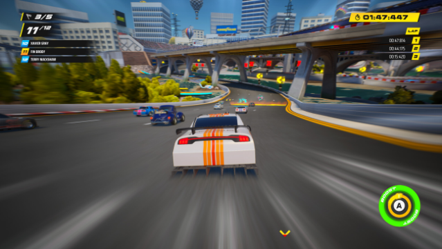 Nascar Arcade Rush Gameplay Screenshot