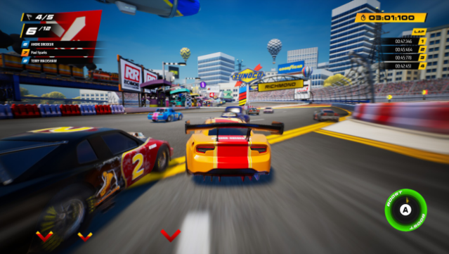 Nascar Arcade Rush PC Screenshot