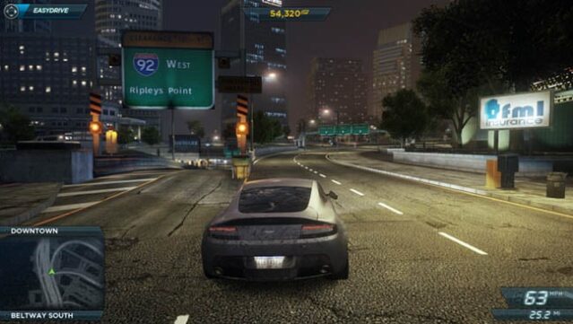 Need for Speed Most Wanted Gameplay Screenshot
