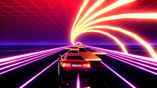 Neon Drive Free Download gameplay