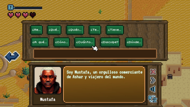 Newcomer : A Language Learning RPG Free Download gameplay