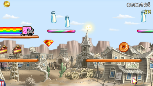 Nyan Cat: Lost in Space Free Download gameplay