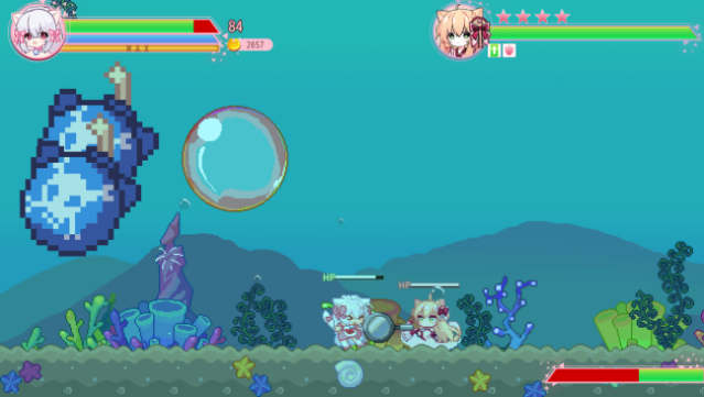 Nyaruru Fishy Fight Free Download gameplay
