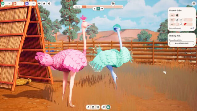 Ostrich Farm Gameplay Screenshot
