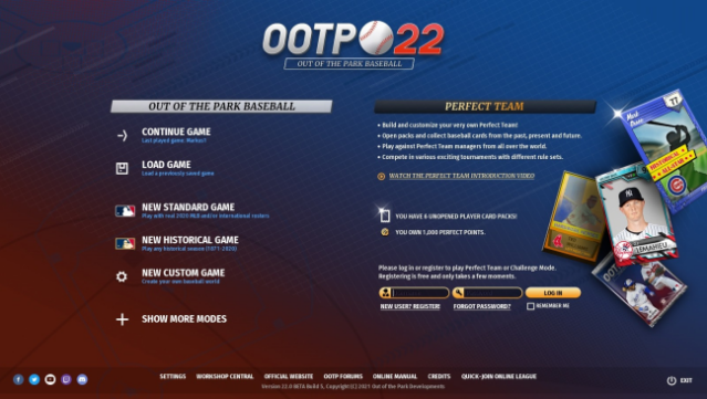 Out Of The Park Baseball 22 Free Download