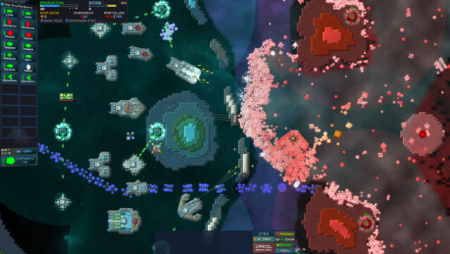 Particle Fleet: Emergence Free Download gameplay