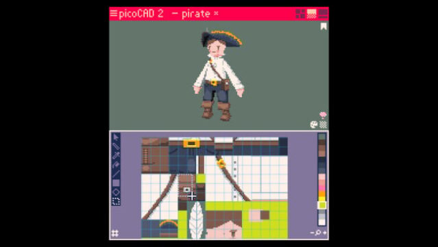 picoCAD 2 Free Download gameplay