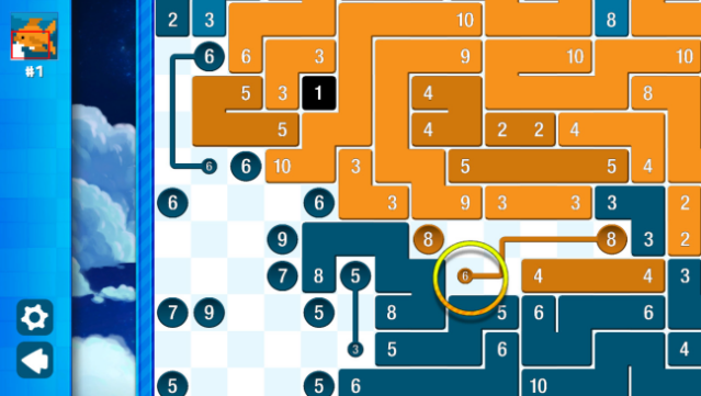 Piczle Lines DX+α Gameplay Screenshot