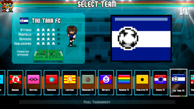 Pixel Cup Soccer - Ultimate Edition Free Download gameplay