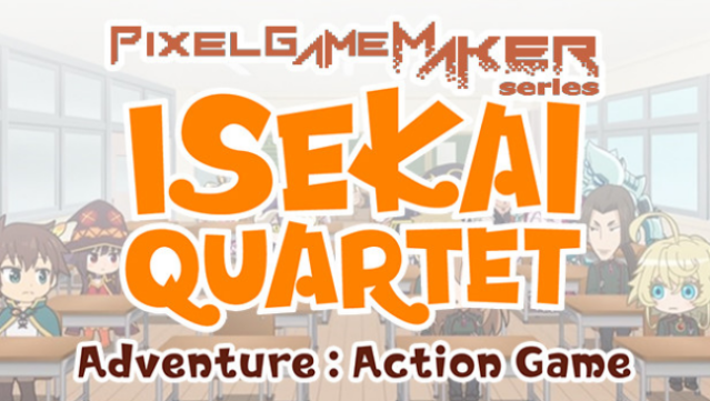 Pixel Game Maker Series Isekai Quartet Adventure Action Game Free Download