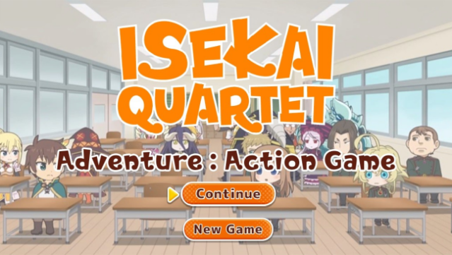 Pixel Game Maker Series Isekai Quartet Adventure Action Game Free Download