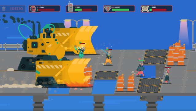 Pixeljunk Scrappers Deluxe Free Download gameplay