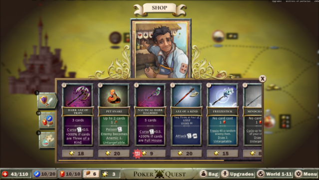 Poker Quest Free Download gameplay