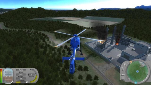 Police Helicopter Simulator Free Download gameplay