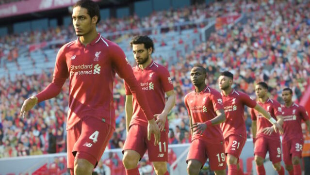 Pro Evolution Soccer Gameplay Screenshot