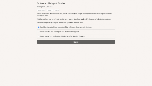 Professor Of Magical Studies Free Download gameplay
