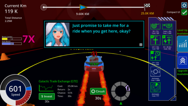 Progress Racer RPG Free Download gameplay