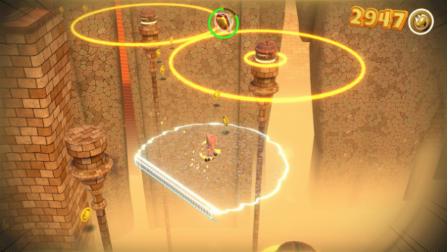 Raccoo Venture Gameplay Screenshot